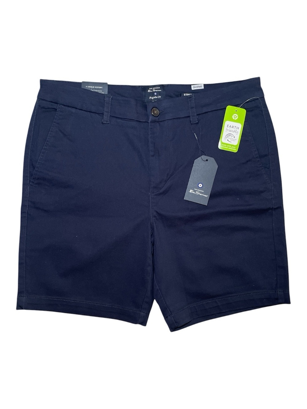 Ben Sherman Navy Blue Regular Fit Chinos sz 36